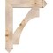 Ekena Millwork Westlake Arts & Crafts Smooth Bracket, Douglas Fir, 5 1/2"W x 32"D x 40"H BKT06X32X40WTL03SDF - alternate 2